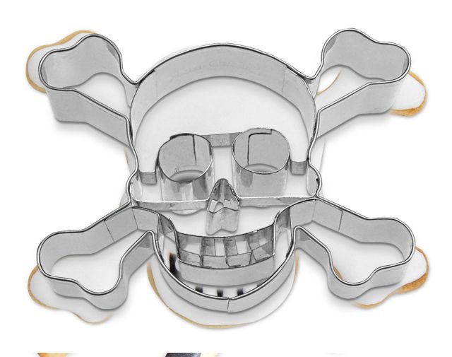 Totenkopf Plätzchen #Backform #Totenkopf