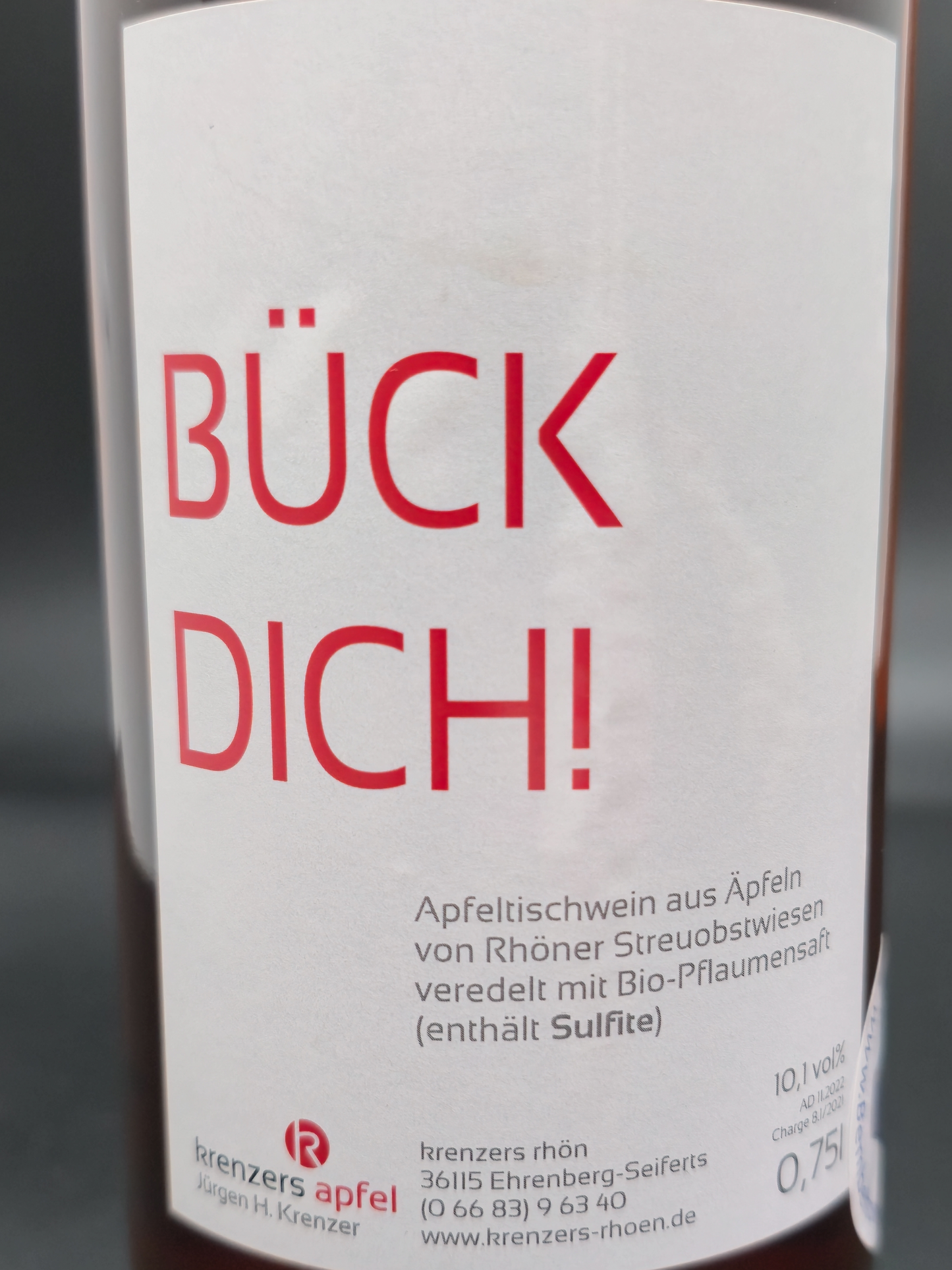 BÜCK DICH - Apfel trifft Pflaume