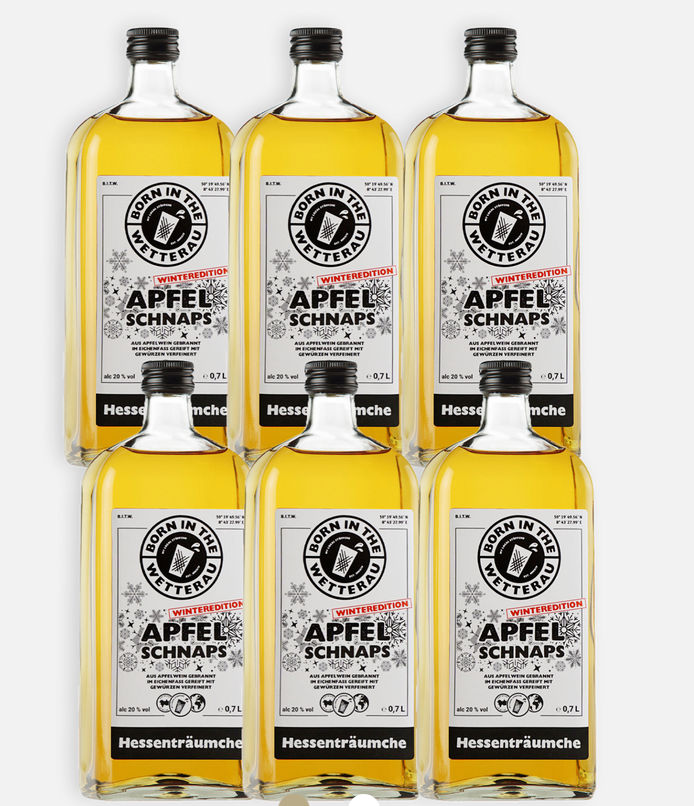 Apfelschnaps Winteredition #hessenträumche