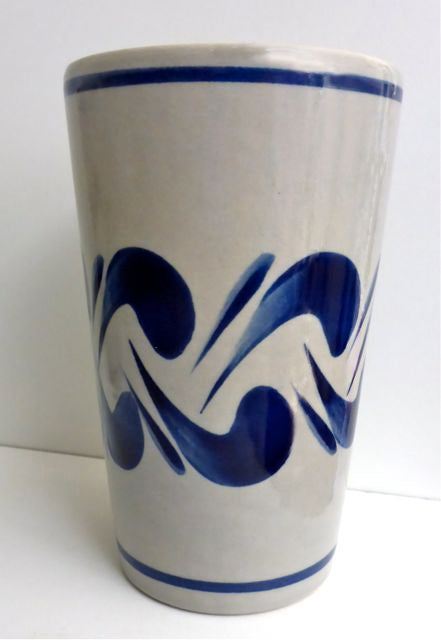 Frankfurter Apfelweinbecher klassisch -  grau blau 0,3l 6er Set