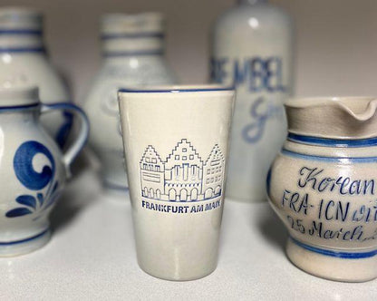 Römer Becher - Frankfurter Römer Apfelweinbecher www.Bembeltown.de #Bembel #Apfelwein #Römer #Frankfurt