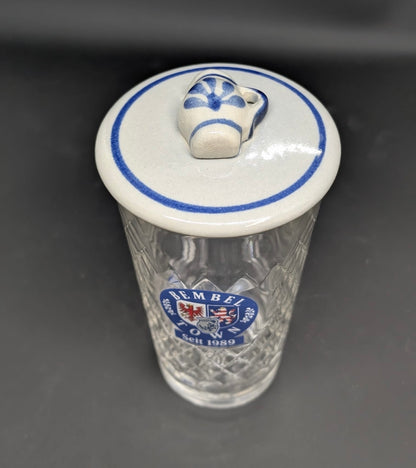 Keramik Apfelwein Deckelsche mit Bembel