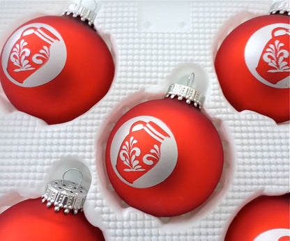 Christbaumkugel "Bembel" (rot)