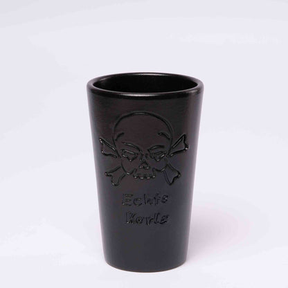 Echte Kerle Becher - schwarz 0,25l