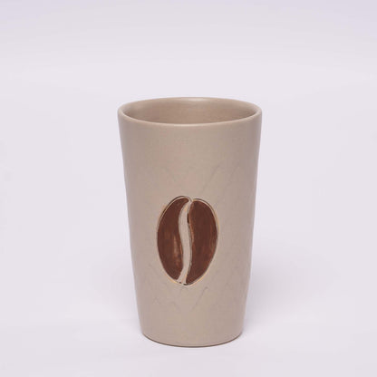 Gerippter Kaffeebecher – Latte Macchiato 0.3l