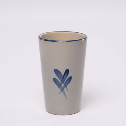 Frankfurter Apfelwein Becher klassisch - grau blau 0,25l