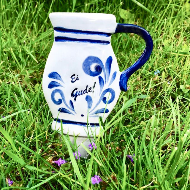 Ei Gude wie? Hessische Beetstecker #Beetdeko #Frankfurt