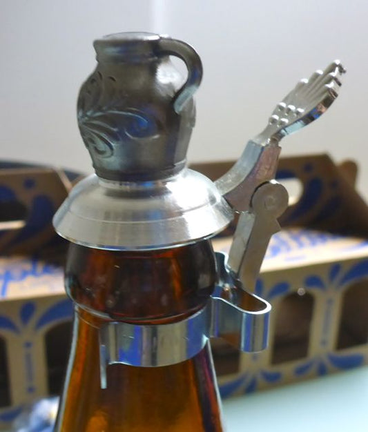 Zinn Bembel Flaschenverschluß