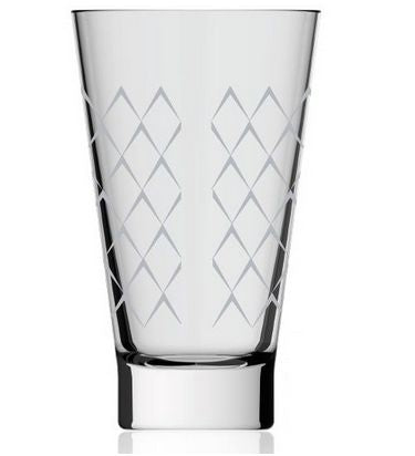 Das gerippte Bembel Gin Glas erhältlich bei Bembeltown Frankfurt