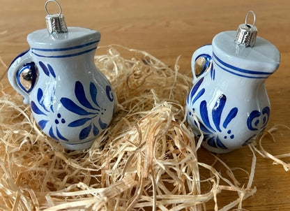 Bembel und Geripptes als Weihnachtskugel - Hessische Weihnachtskugeln #Bembelshop