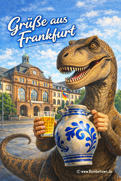 Grüsse aus Frankfurt Postkarten 10er Set