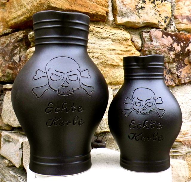 Echte Kerle Bembel #Totenkopf #Bembel