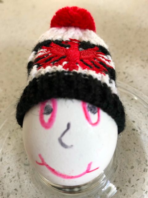 Frankfurter Eierwärmer mit Adler #SGE