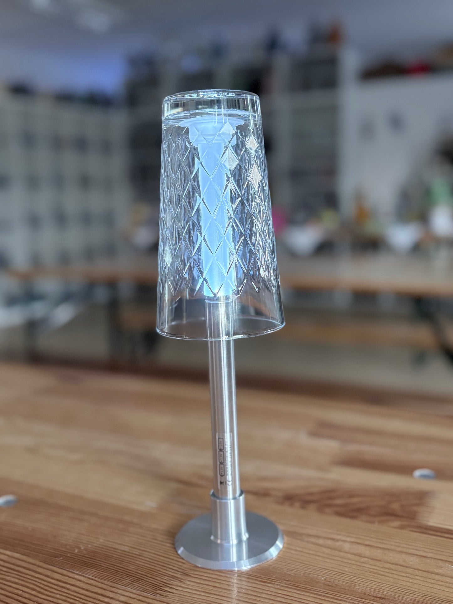 Frankfurter Lampe mit Gerippten Multicolor