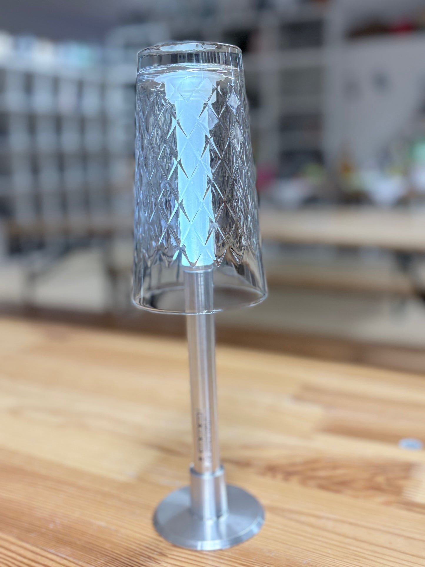 Frankfurter Lampe mit Gerippten Multicolor