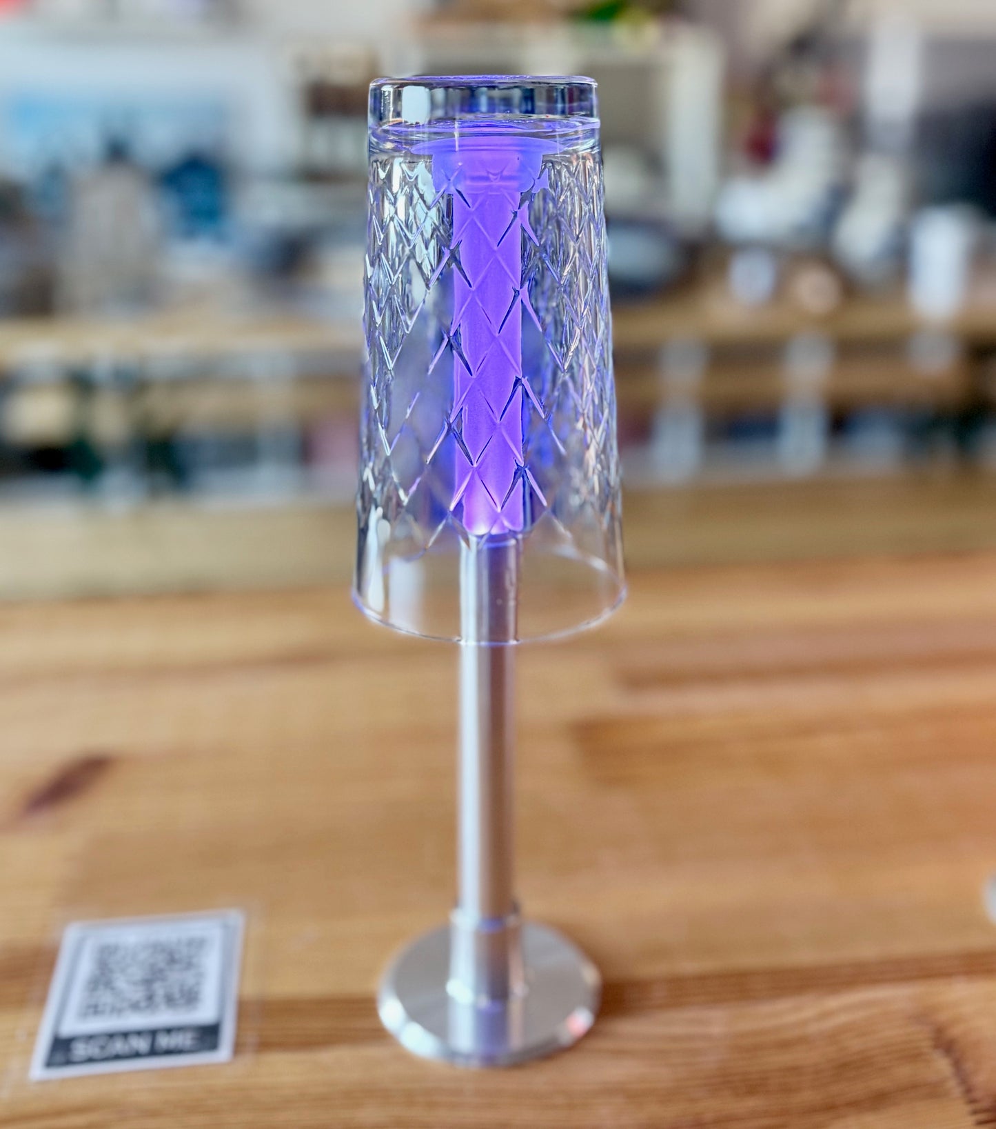 Frankfurter Lampe mit Gerippten Multicolor