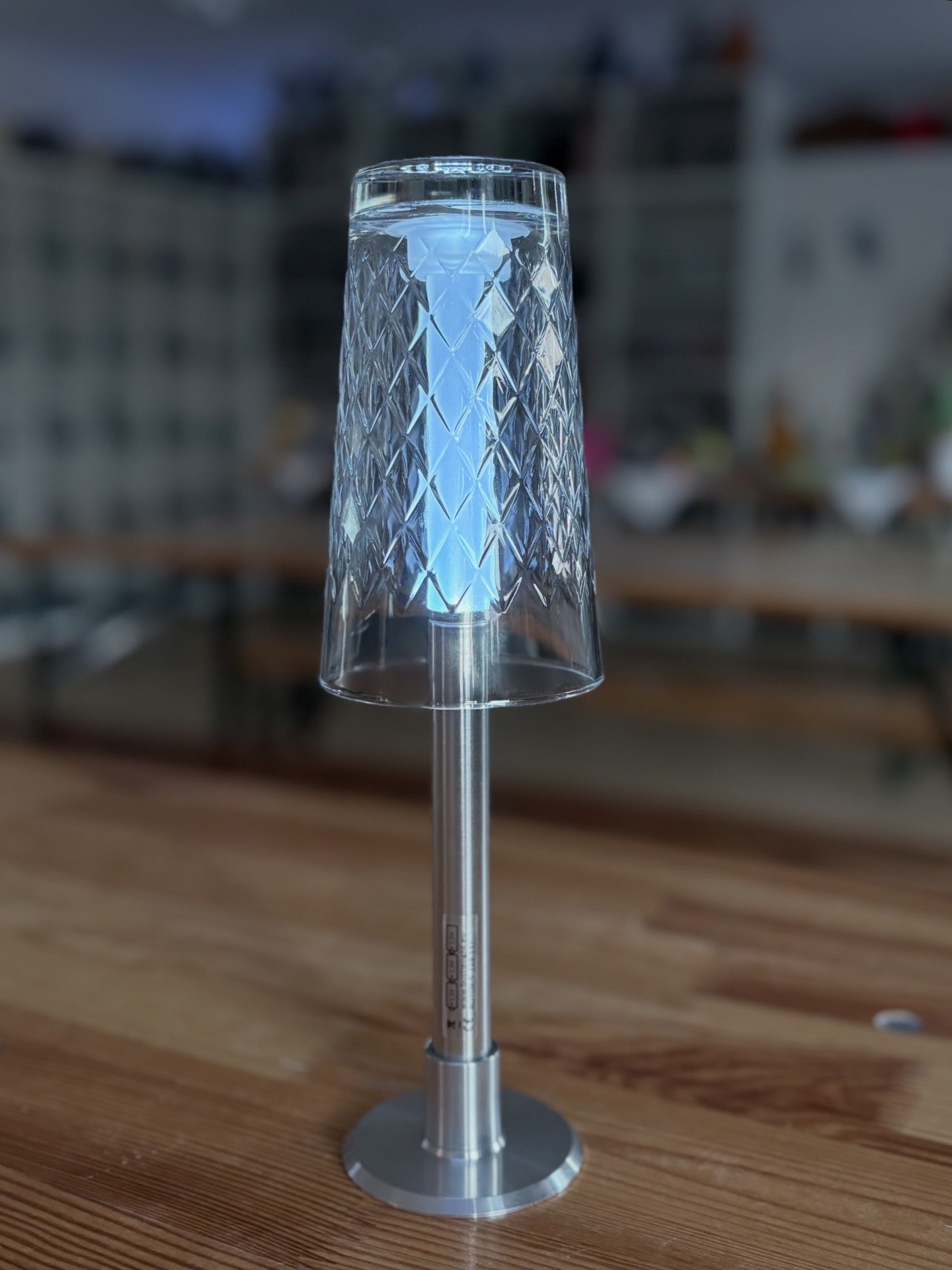Frankfurter Lampe mit Gerippten Multicolor