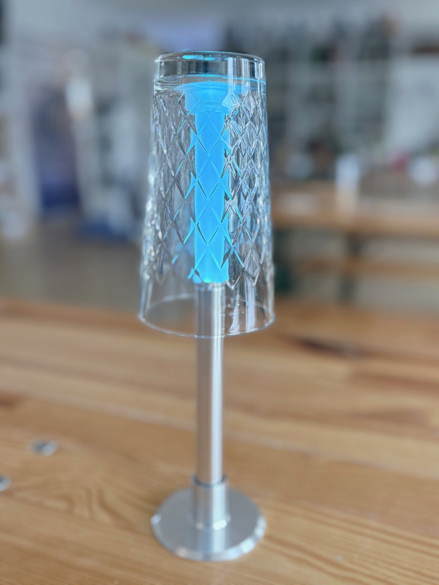 Frankfurter Lampe mit Gerippten Multicolor