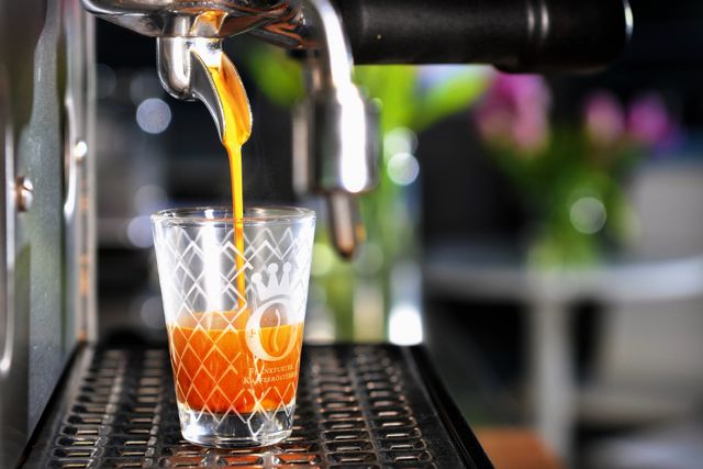 Frankfurter Espresso Glas Gerippt