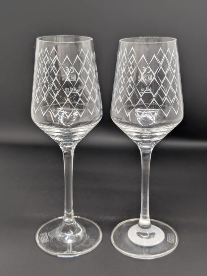 Geripptes Cordialglas 4cl