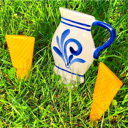 Bembel und Geripptes Set #Gartendeko