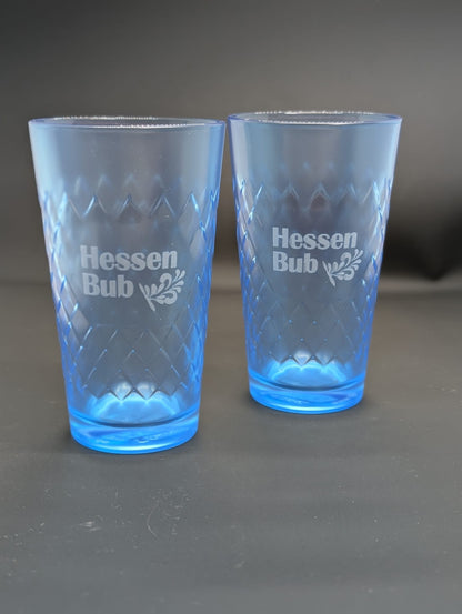 Farbige Gerippte – Neon Frozen Blue