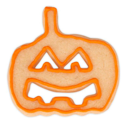 Halloween Kürbis Plätzchen #Ausstechformen #Kürbis