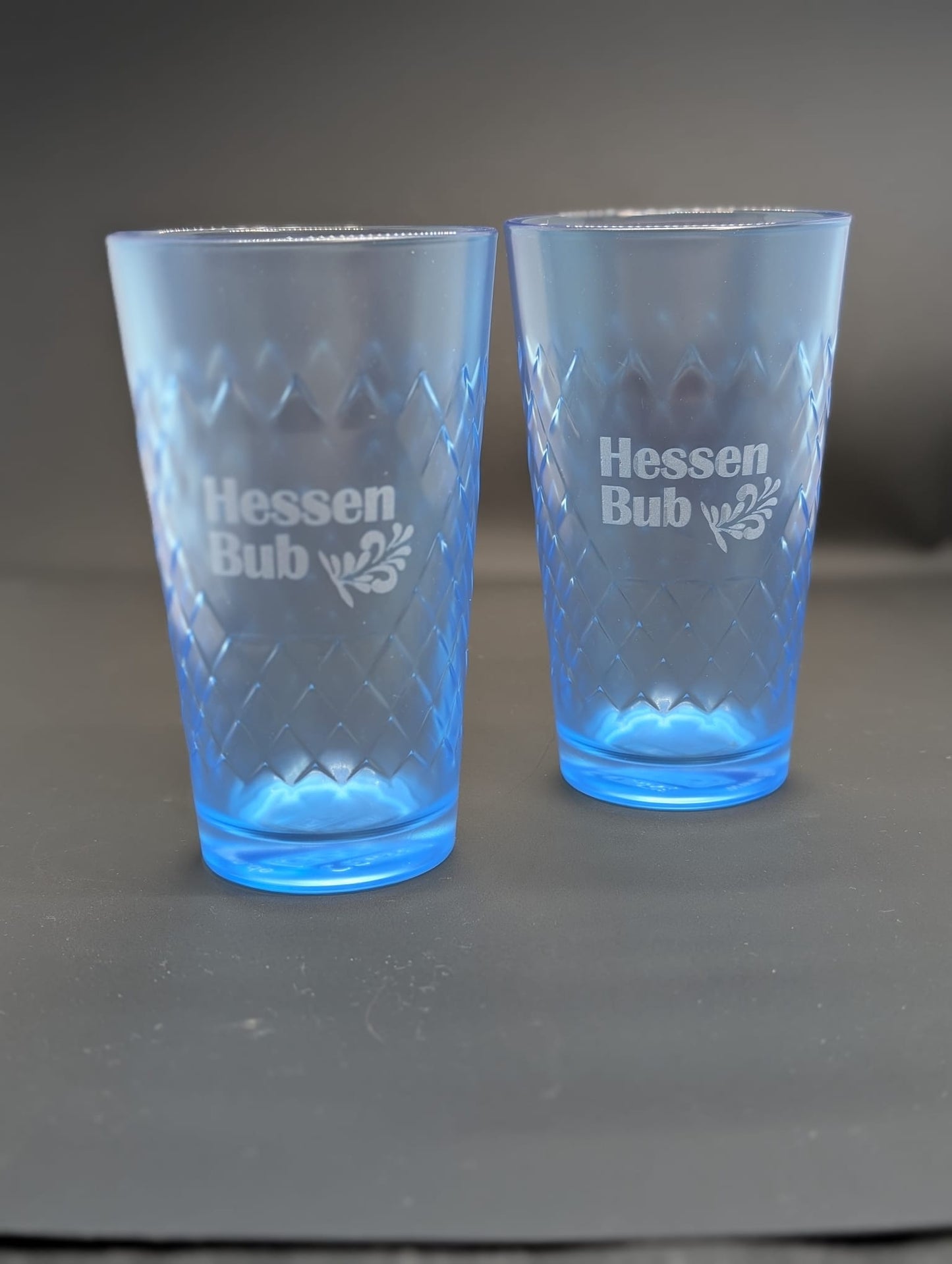 Farbige Gerippte – Neon Frozen Blue