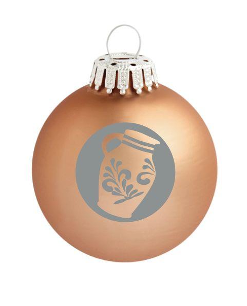 Christbaumkugel "Bembel" (rot)