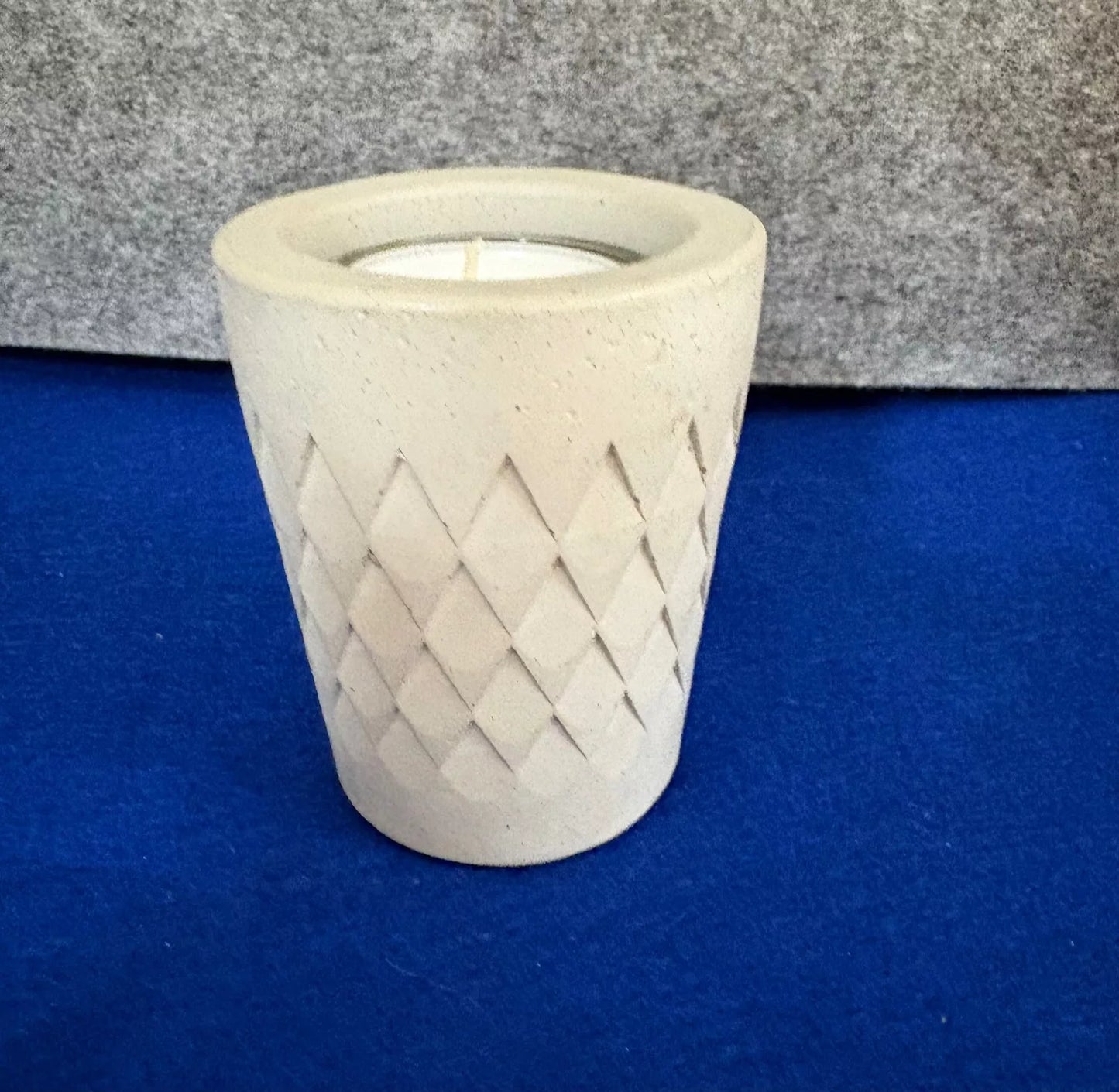 Geripptes Teelicht - Bembeltown Wohndesign in Frankfurt