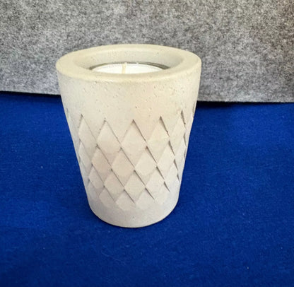 Geripptes Teelicht - Bembeltown Wohndesign in Frankfurt