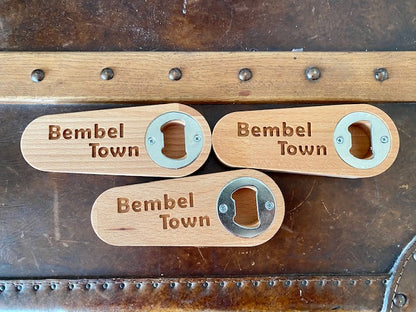 Flaschenöffner Bembeltown aus Echtholz