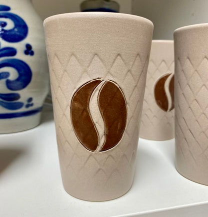 Gerippter #Kaffeebecher #LatteMacchiato #Barista