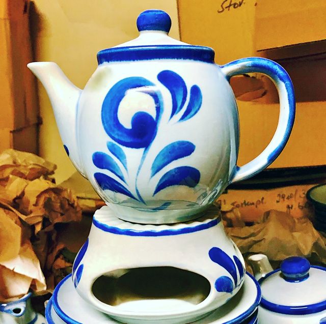 Kaffeekännchen Teekännchen im Bembel Design