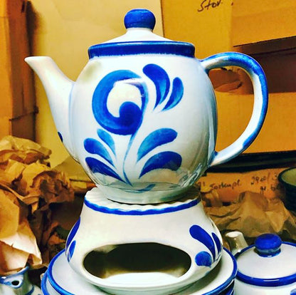 Kaffeekännchen Teekännchen im Bembel Design