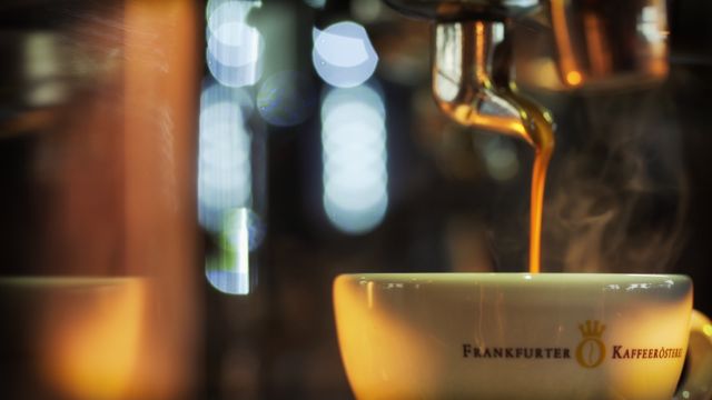 Frischer Espresso - Frankfurt Kaffee