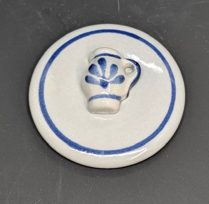 Keramik Apfelwein Deckelsche mit Bembel