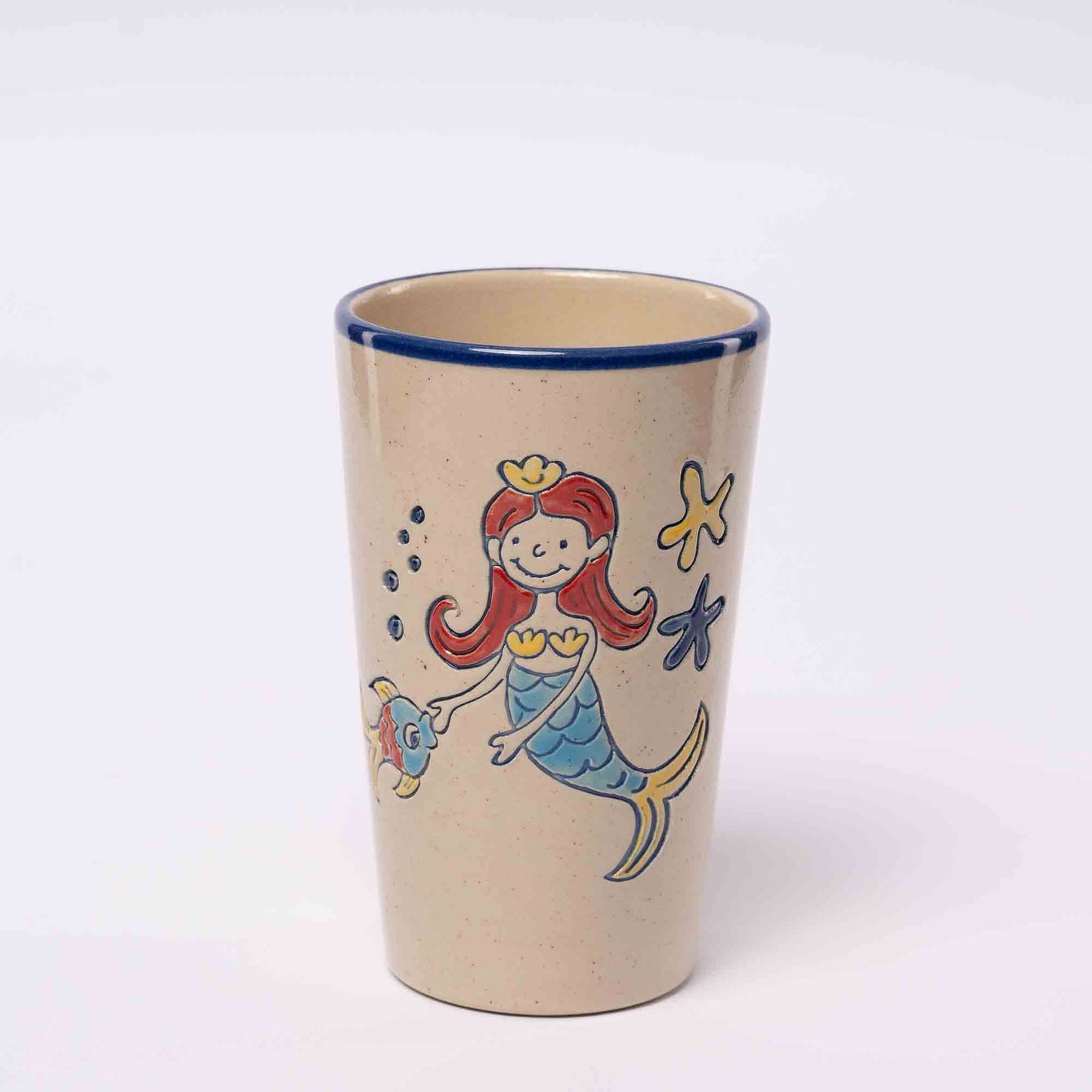 Kinderbecher Meerjungfrau rot 0,3 L