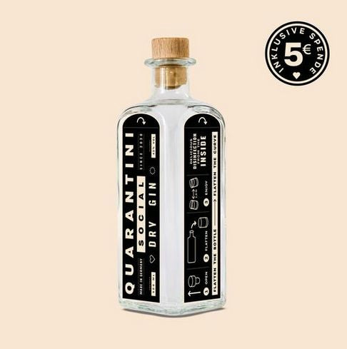 #Quarantini Social Dry Gin