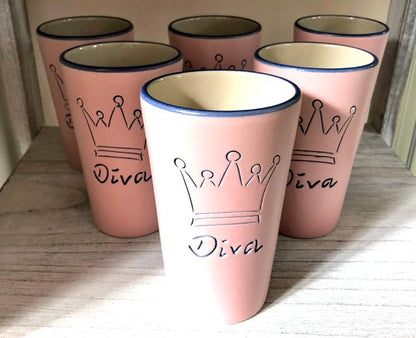 Der Diva Becher für Junggesellinnenabschiede