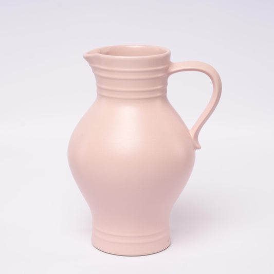 Klassischer Bembel in Rosa 2L – handgemacht in Hessen