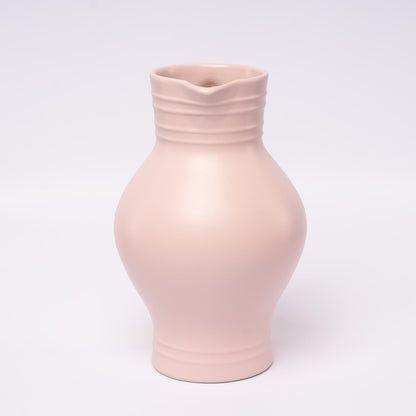 Klassischer Bembel in Rosa 2L – handgemacht in Hessen