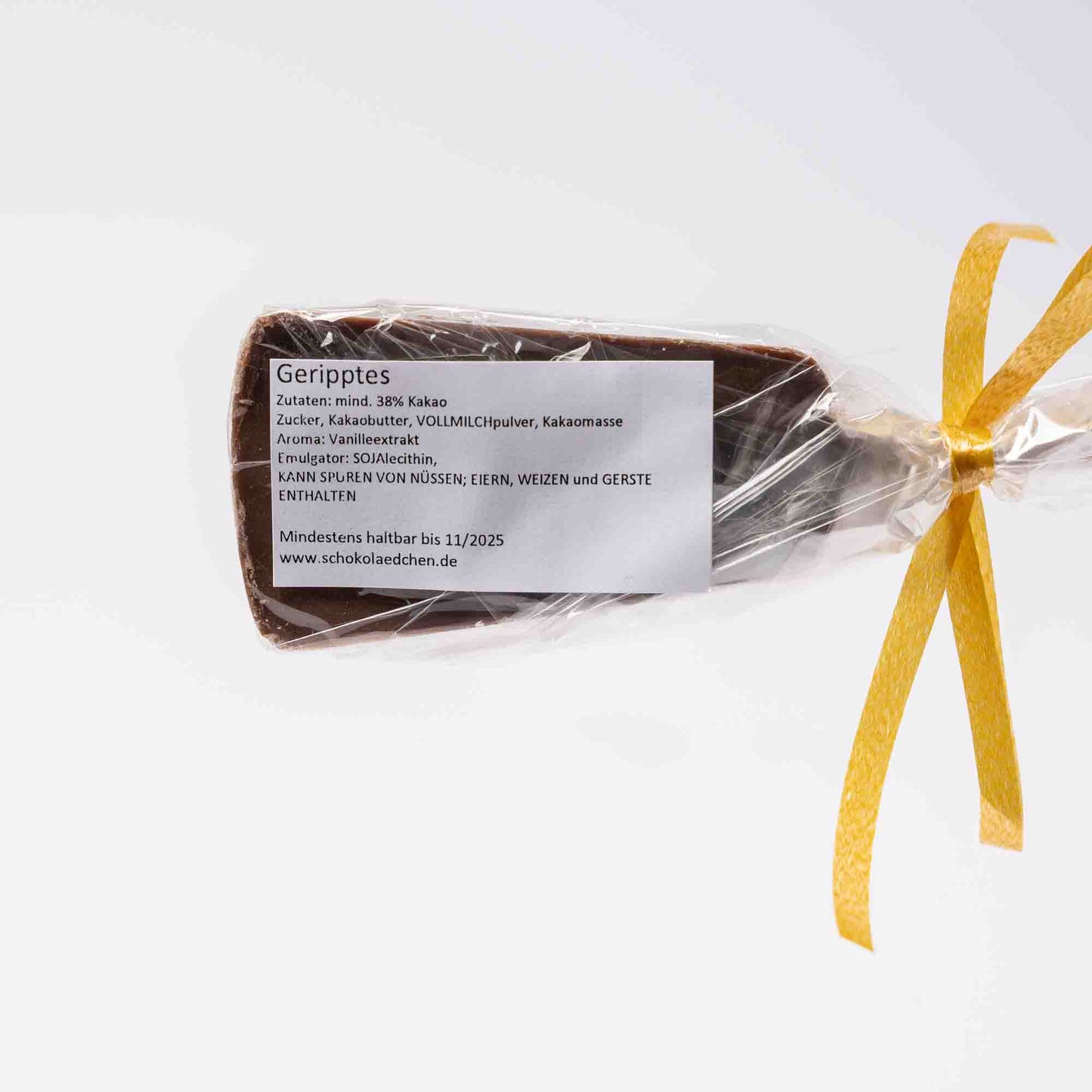 Schoko Lolly Geripptes