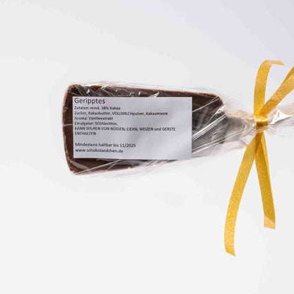 Schoko Lolly Geripptes