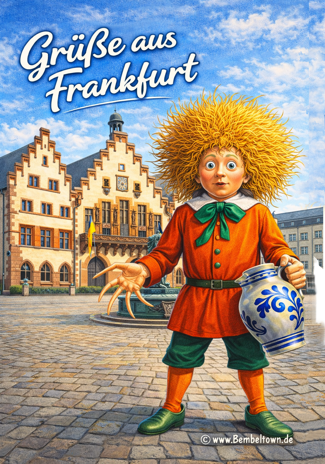 Grüsse aus Frankfurt Postkarten 10er Set
