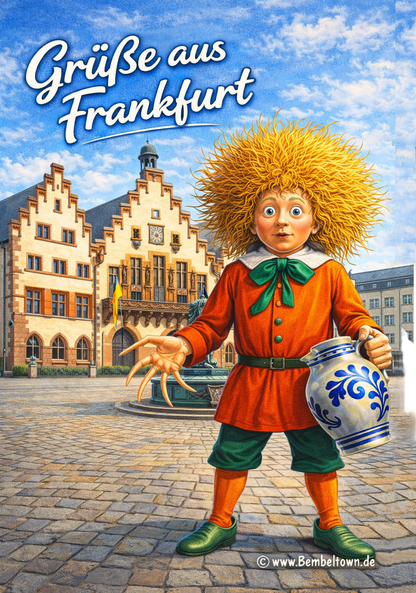 Grüsse aus Frankfurt Postkarten 10er Set