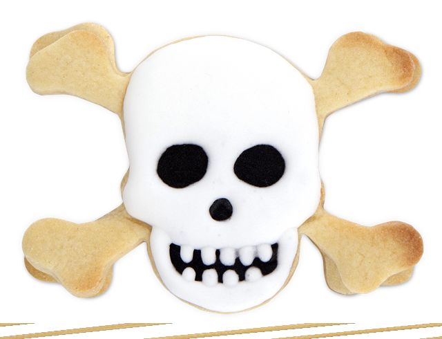 Totenkopf Plötzchenausstecher #Ausstechformen