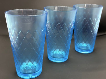 Farbige Gerippte – Neon Frozen Blue